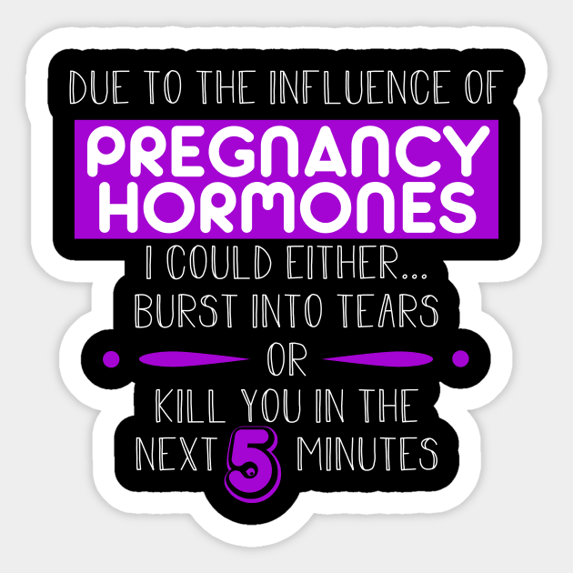 Pregnancy Hormones Sticker by Imutobi